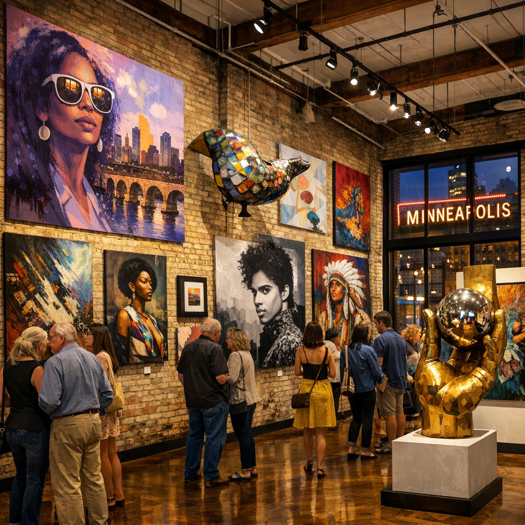 Exploring Minneapolis’ Vibrant Art Scene: A Guide to Must-Visit Galleries