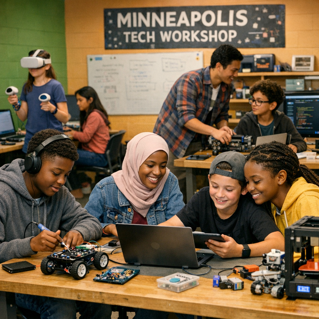 Empowering Minneapolis Youth Through Technology: Community Initiatives Making a Difference