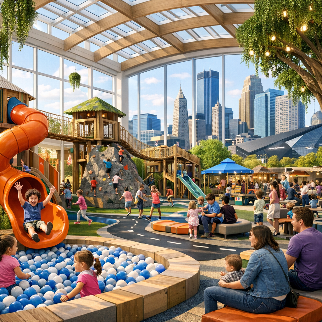 Minneapolis Explores Downtown Indoor Playground to Boost Family-Friendly Spaces