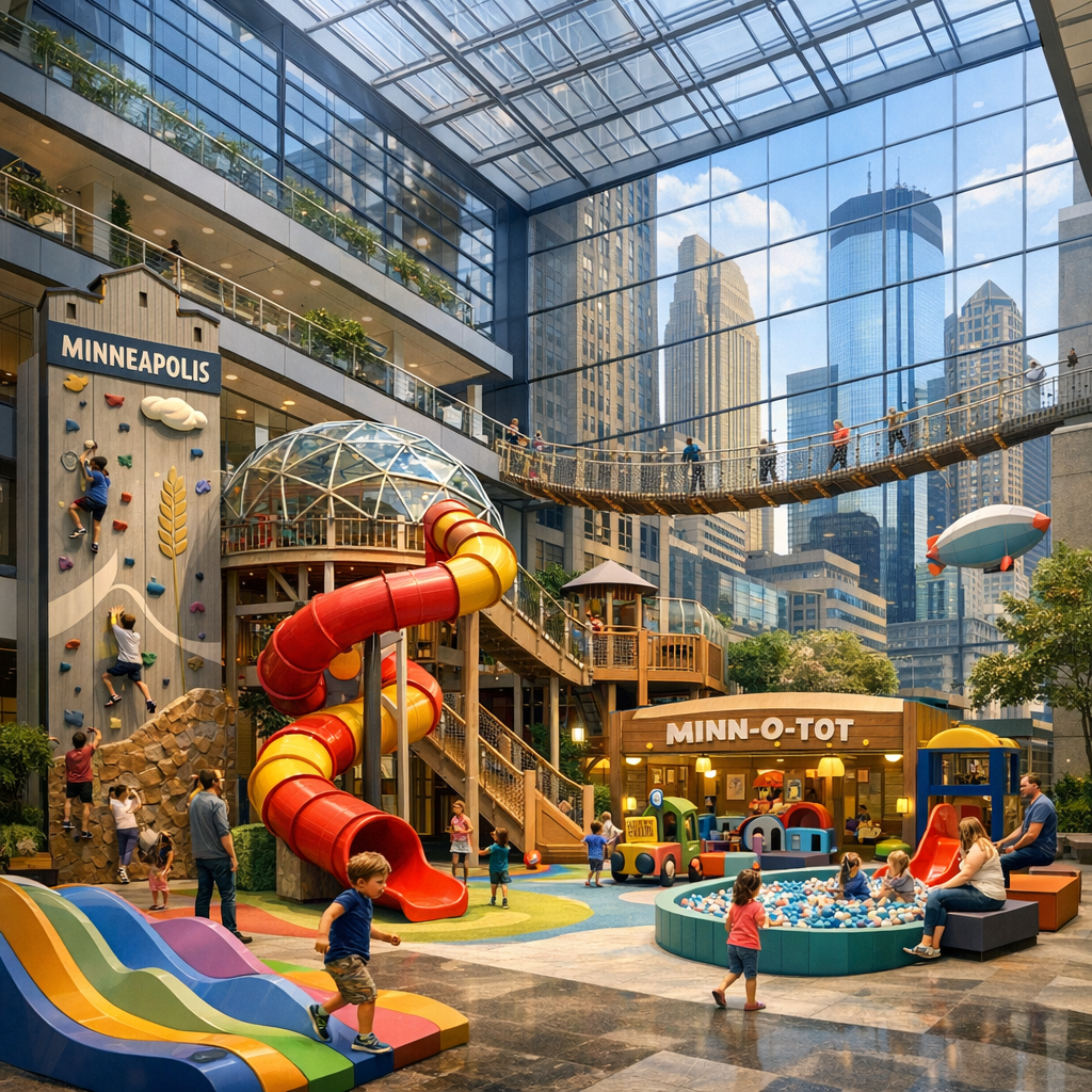 Minneapolis Advances Plans for Downtown Indoor Playground