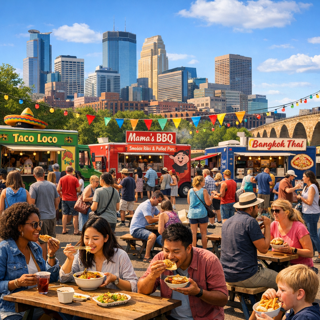 Exploring Minneapolis’ Vibrant Food Truck Scene