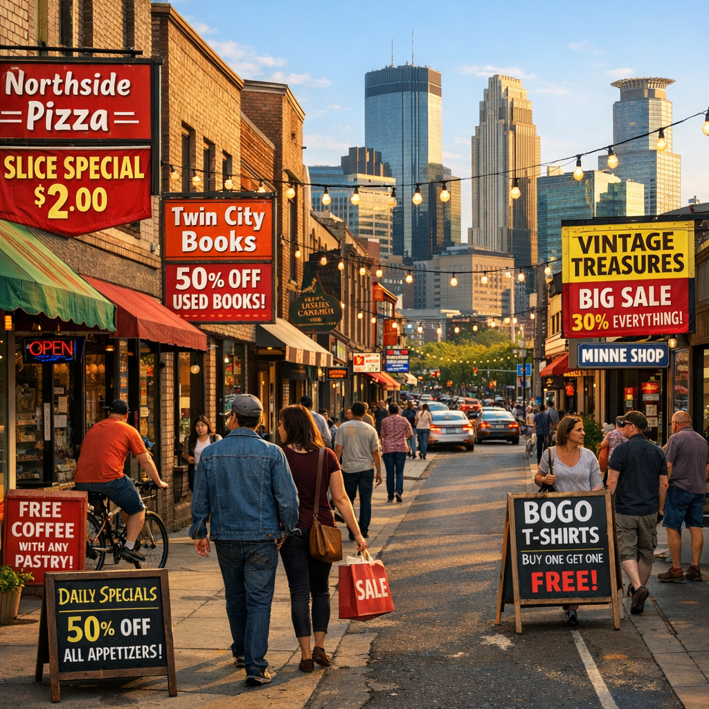 Discover Exclusive Deals from Minneapolis Local Businesses