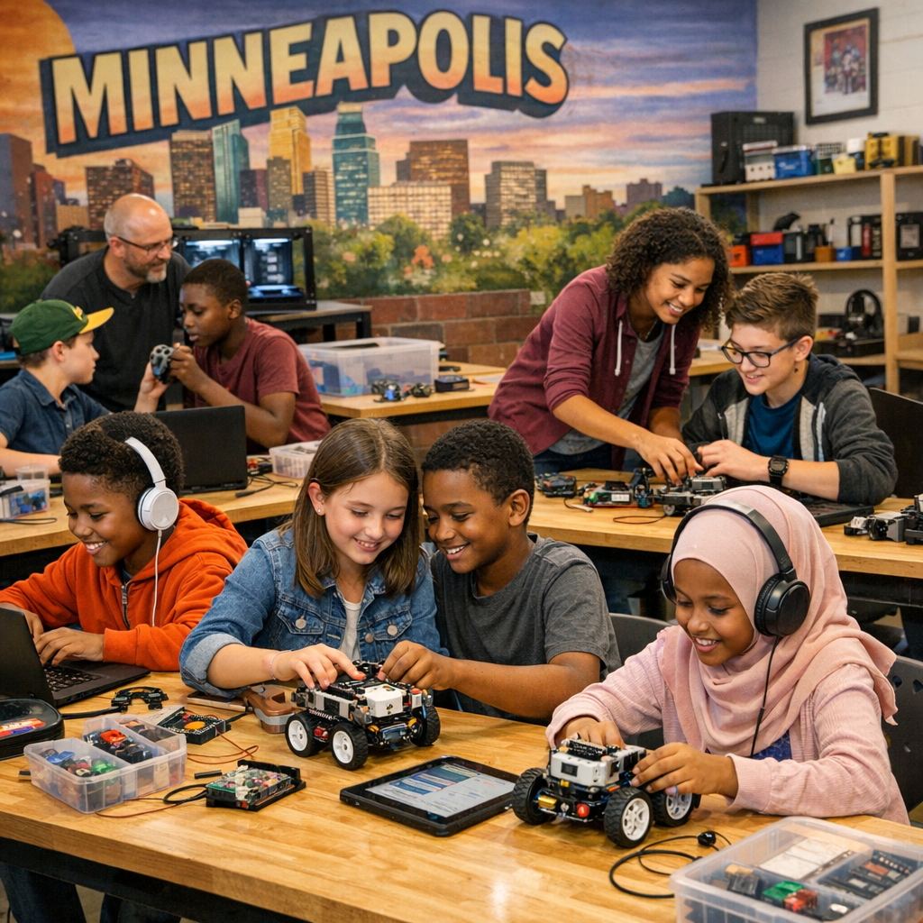 Empowering Minneapolis Youth Through Technology: Community Initiatives Making a Difference