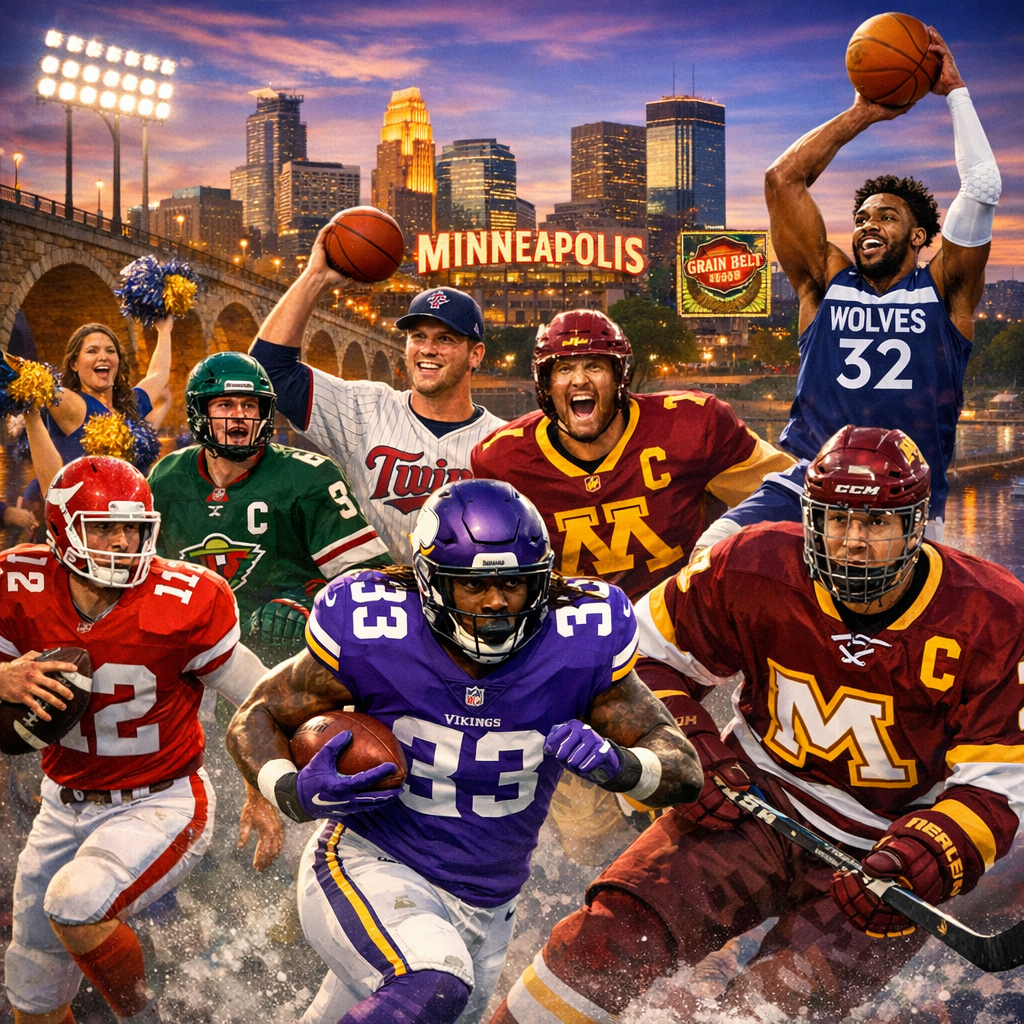 A Comprehensive Guide to Minneapolis Sports: From High School to the Pros