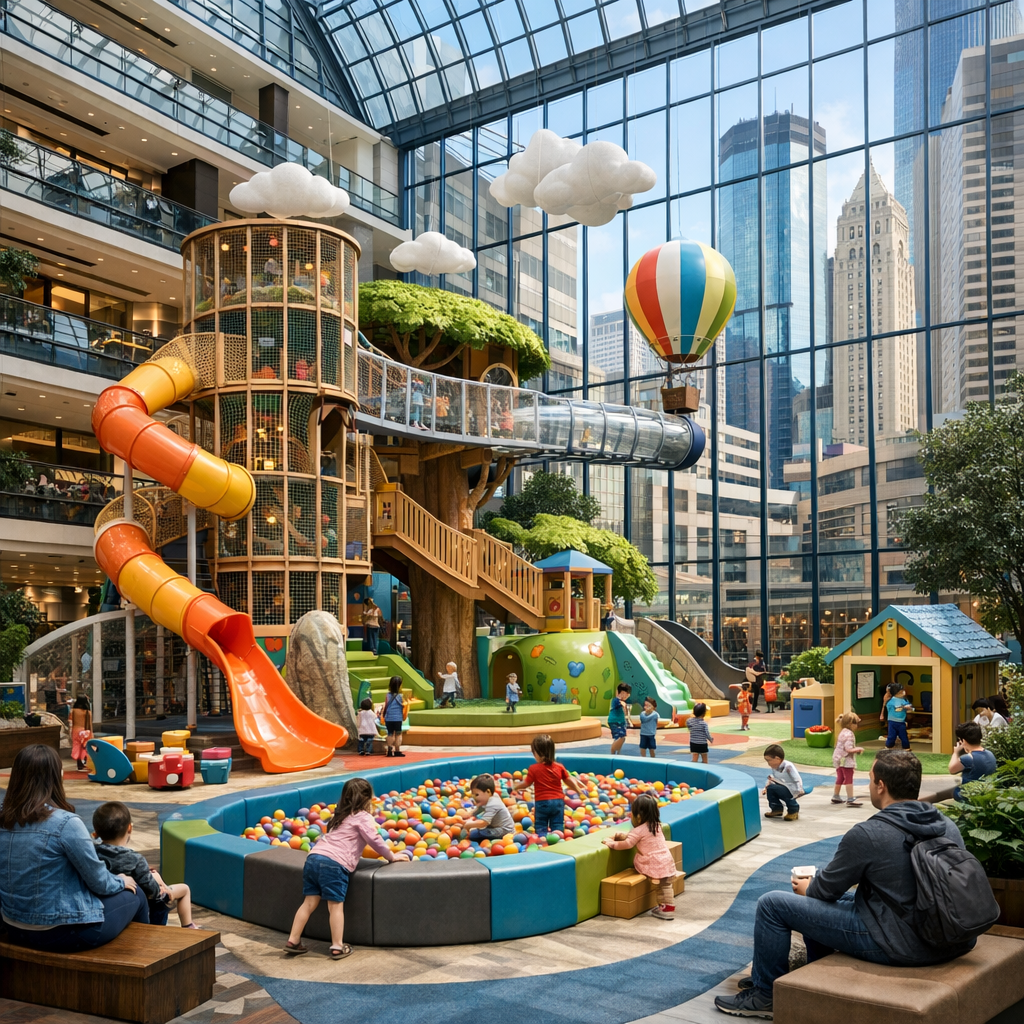 Minneapolis Explores Indoor Playground to Revitalize Downtown