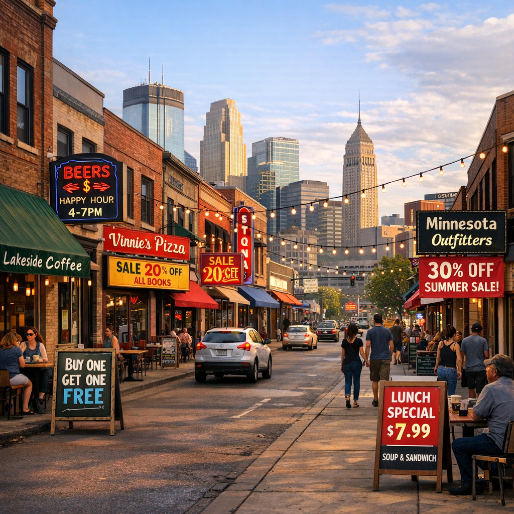 Discover Exclusive Deals from Minneapolis Local Businesses