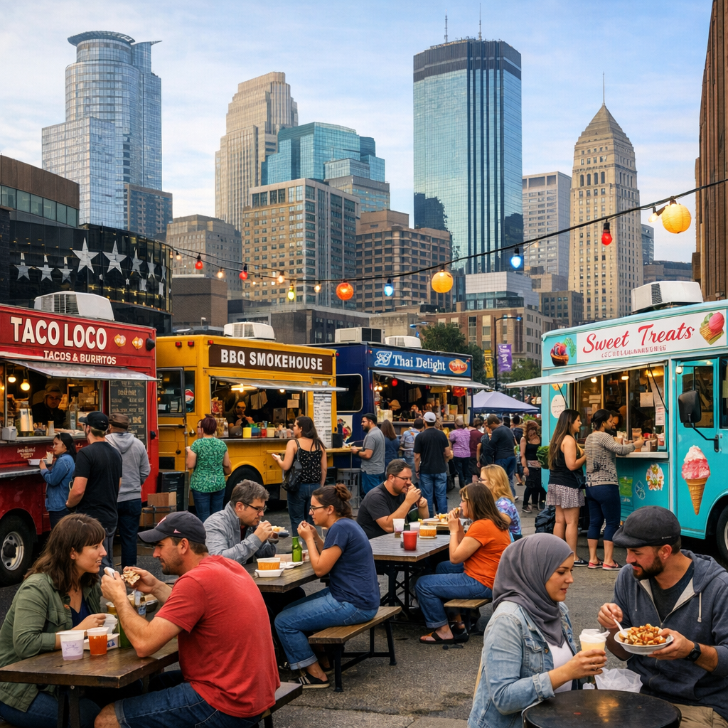 Exploring Minneapolis’ Vibrant Food Truck Scene