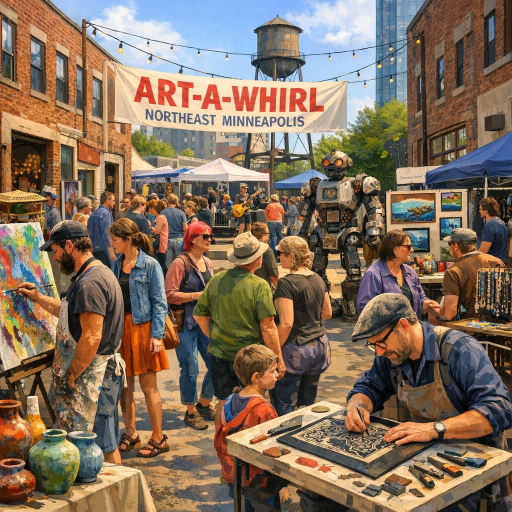 Weekend Highlights: Art-A-Whirl, Theater Performances, and More
