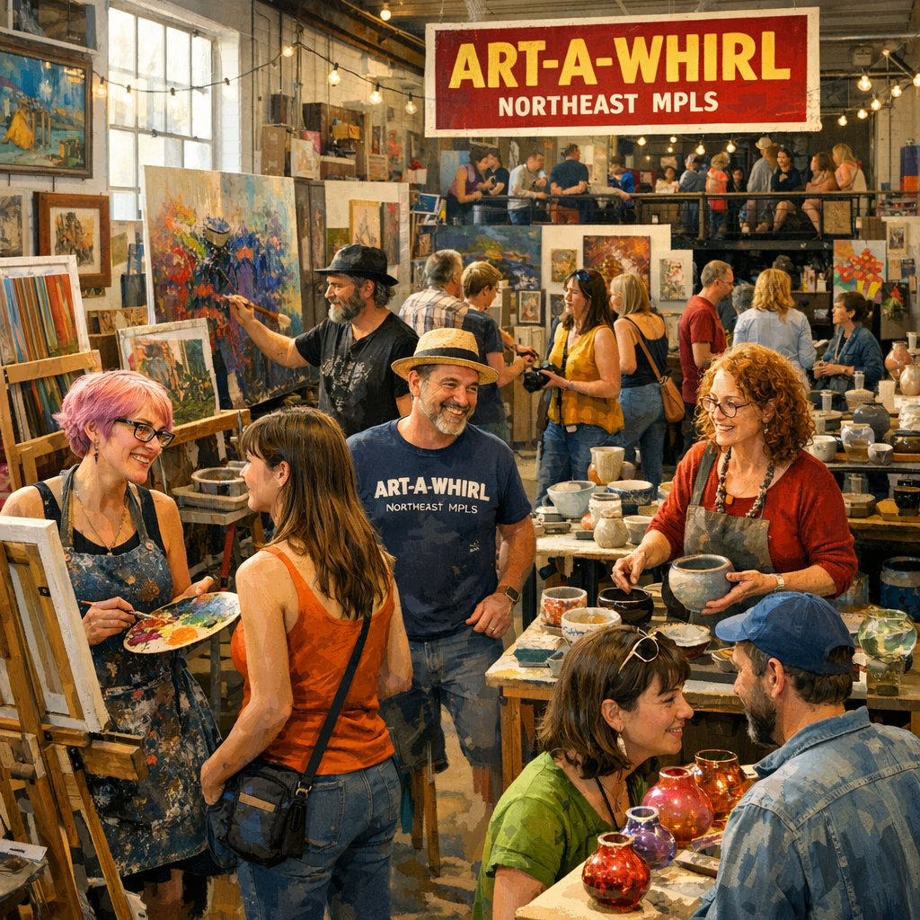 Weekend Highlights: Art-A-Whirl, Theater Performances, and More in Minneapolis