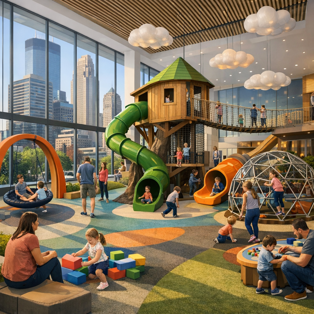 Minneapolis Advances Plans for Downtown Indoor Playground