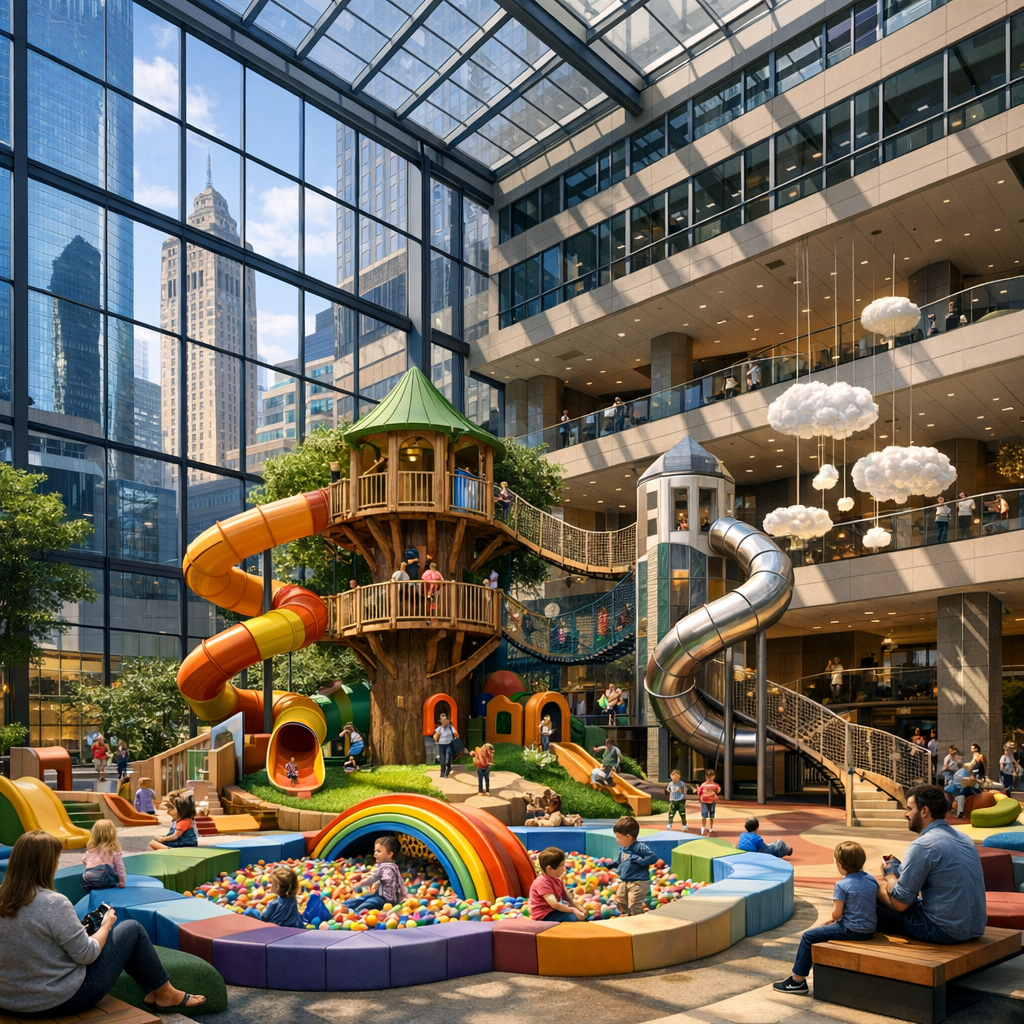 Minneapolis Considers Downtown Indoor Playground to Boost Family-Friendly Spaces