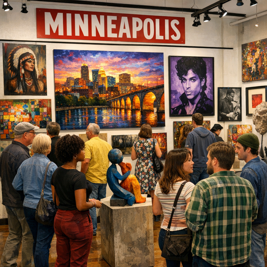 Exploring Minneapolis’ Vibrant Art Scene: A Guide to Must-Visit Galleries
