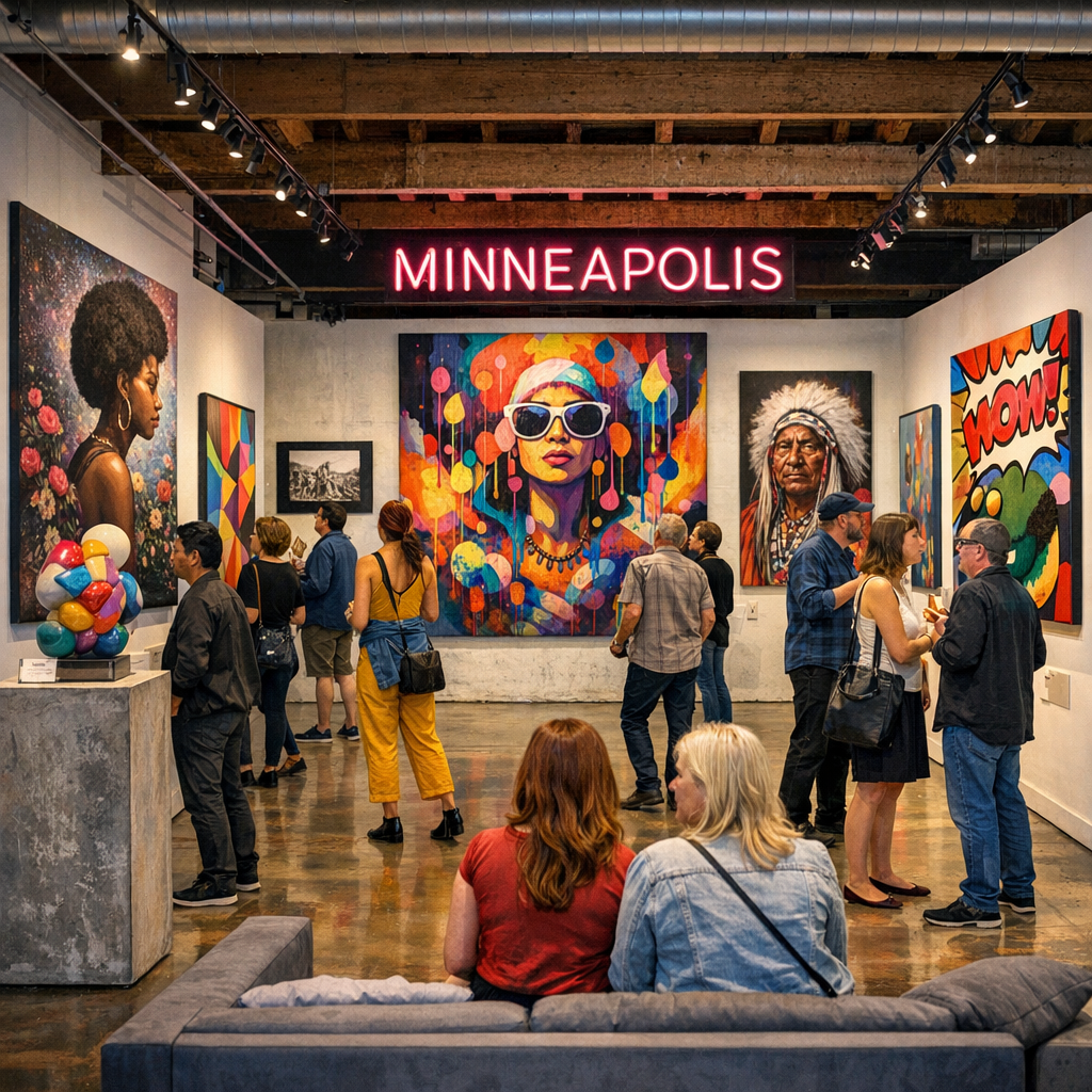 Exploring Minneapolis’ Vibrant Art Scene: A Guide to Must-Visit Galleries