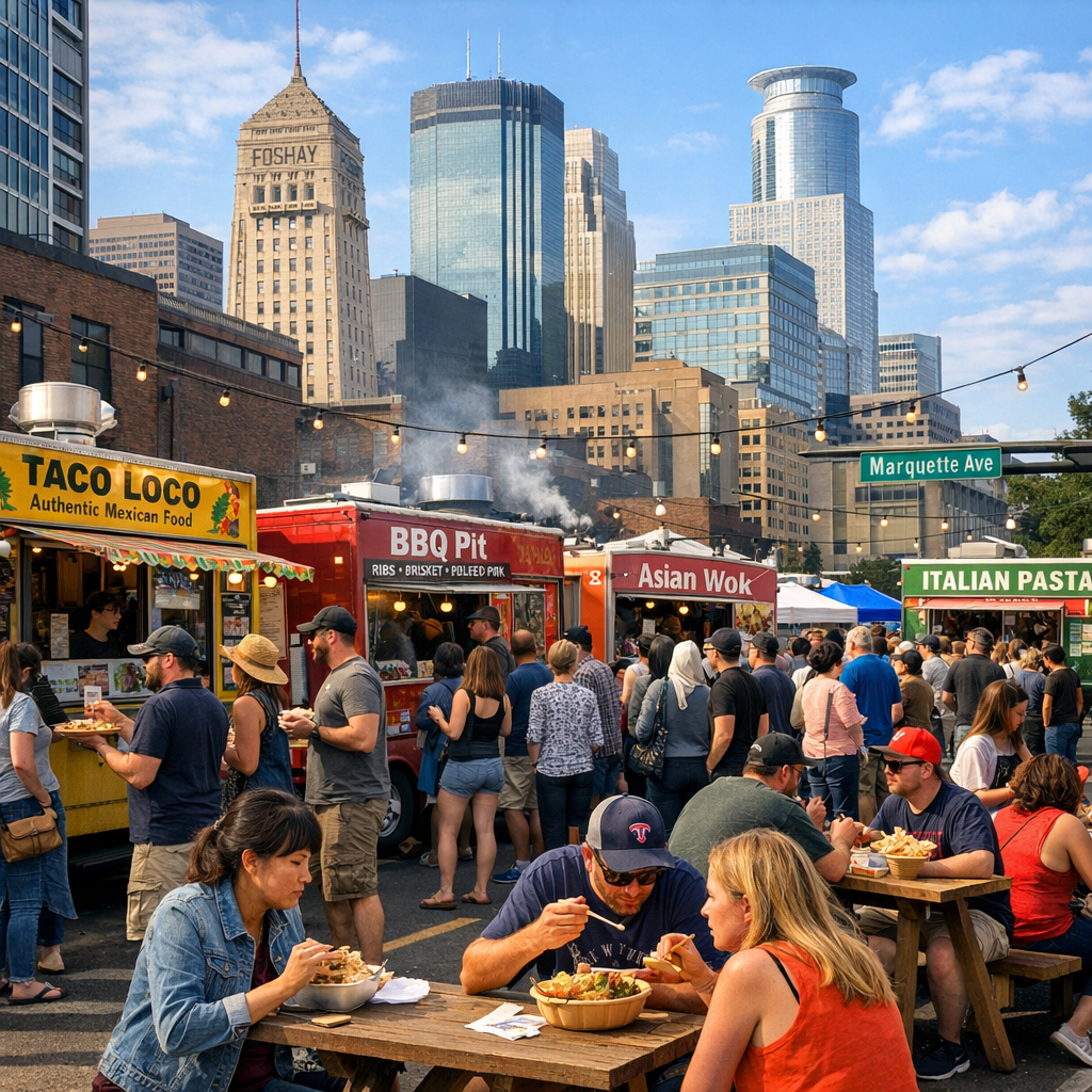 Exploring Minneapolis’ Vibrant Food Truck Scene