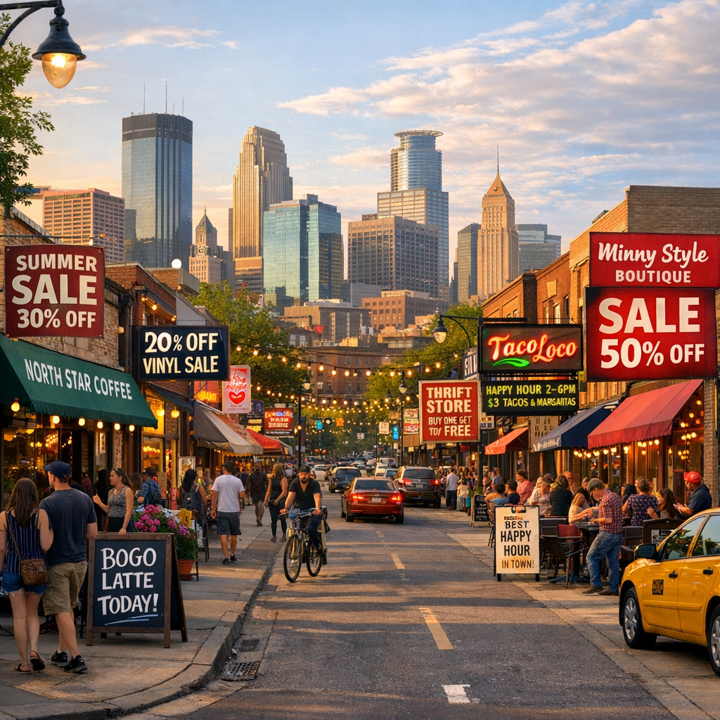 Discover Exclusive Deals from Minneapolis Local Businesses