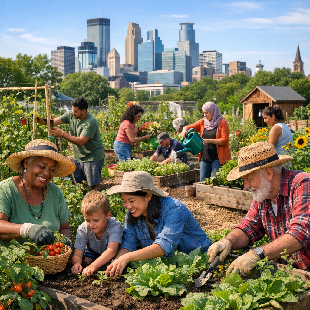 Cultivating Community: The Role of Community Gardens in Minneapolis