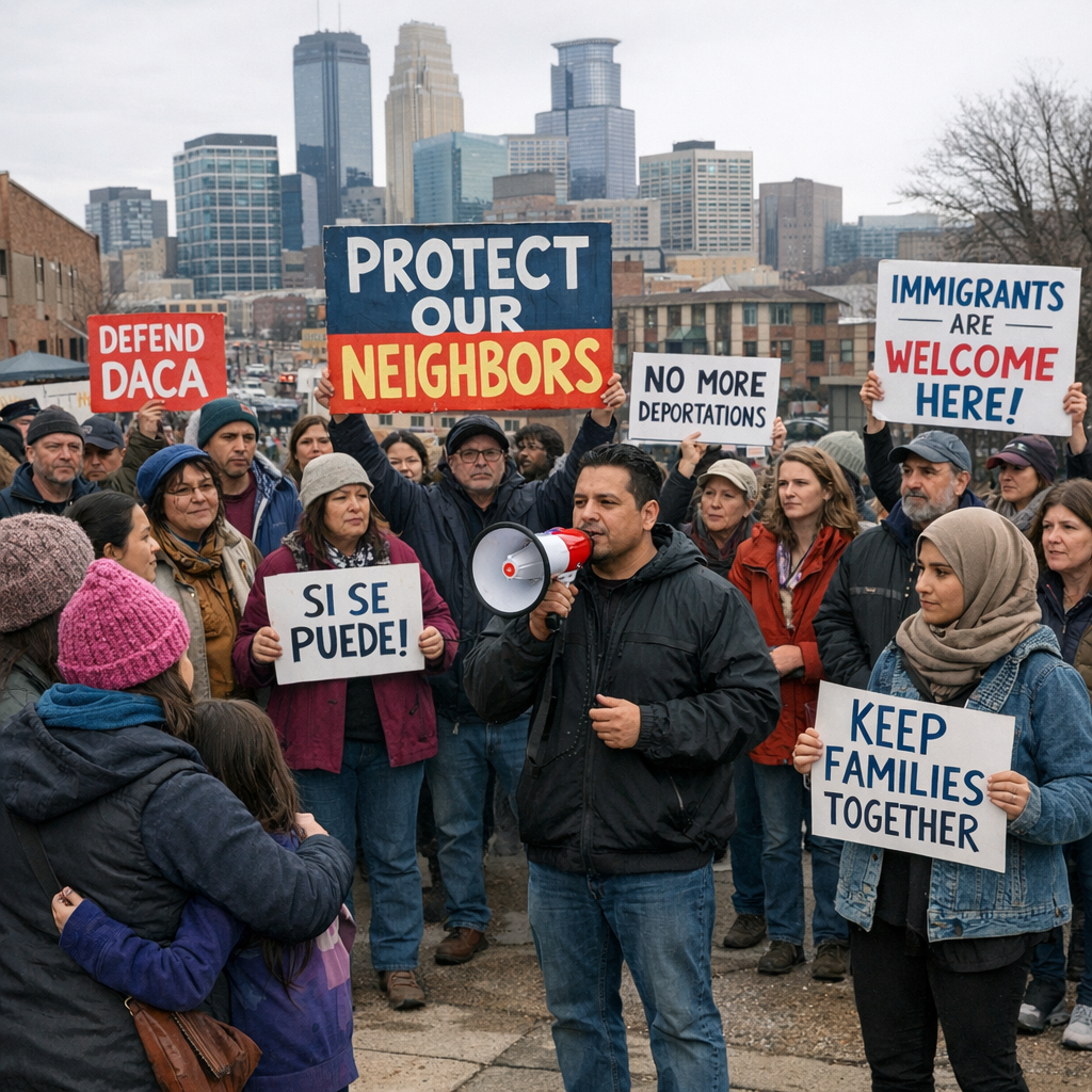 Minneapolis Community Faces Challenges Amid Federal Immigration Enforcement