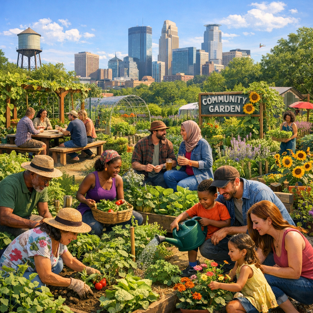 Cultivating Community: The Role of Community Gardens in Minneapolis