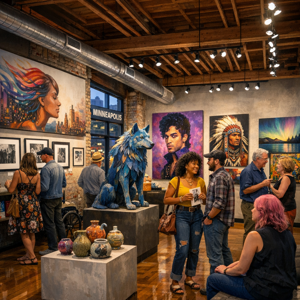 Exploring Minneapolis’ Vibrant Art Scene: A Guide to Must-Visit Galleries