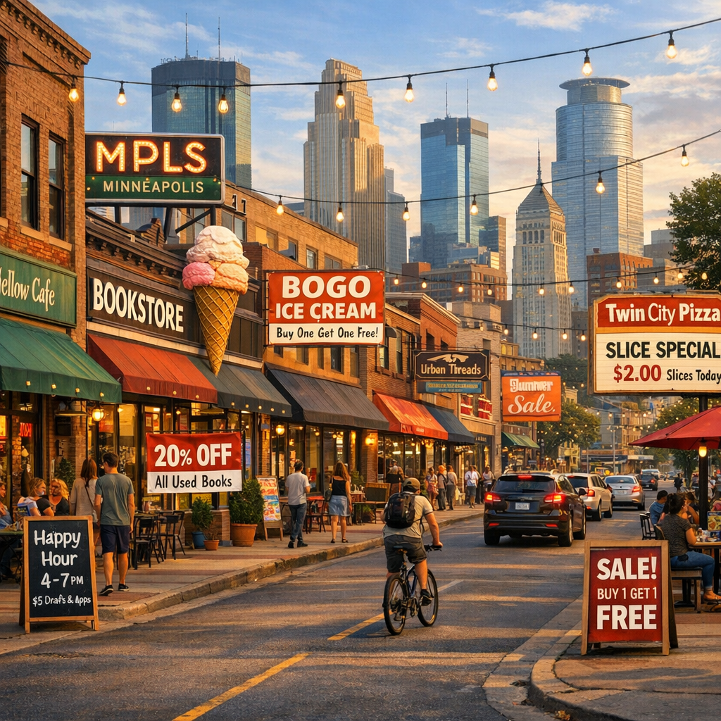Discover Exclusive Deals from Minneapolis Local Businesses
