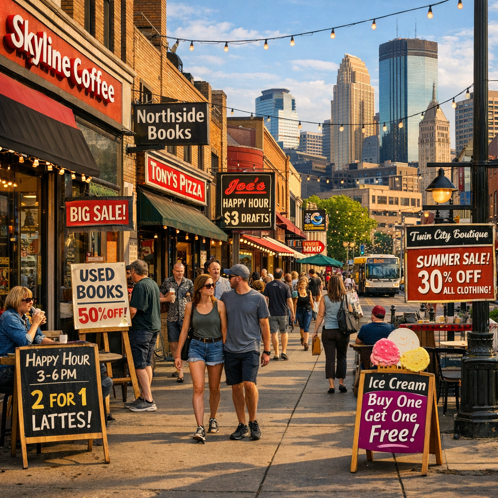 Discover Exclusive Deals from Minneapolis Local Businesses
