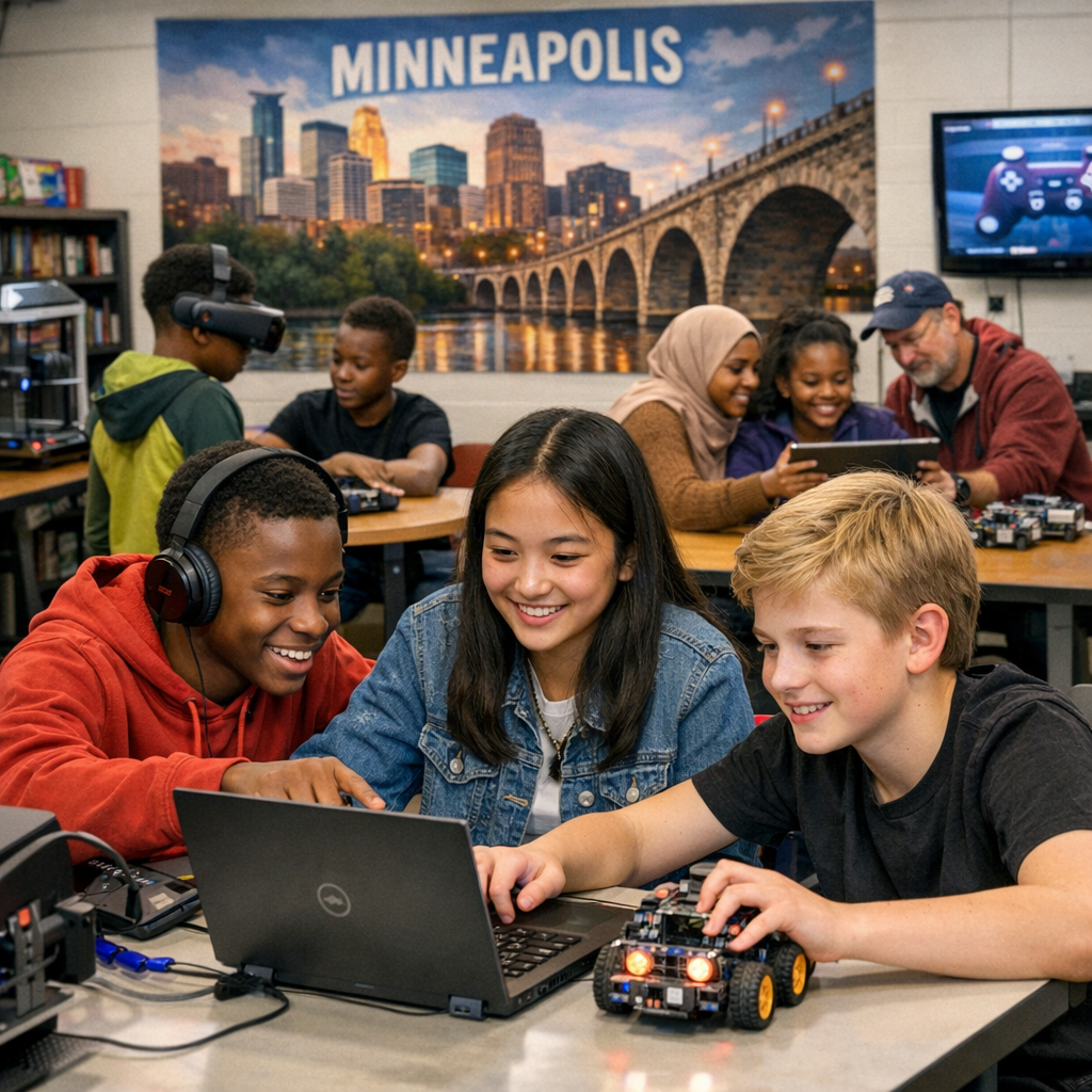 Empowering Minneapolis Youth Through Technology: A Look at Local Initiatives