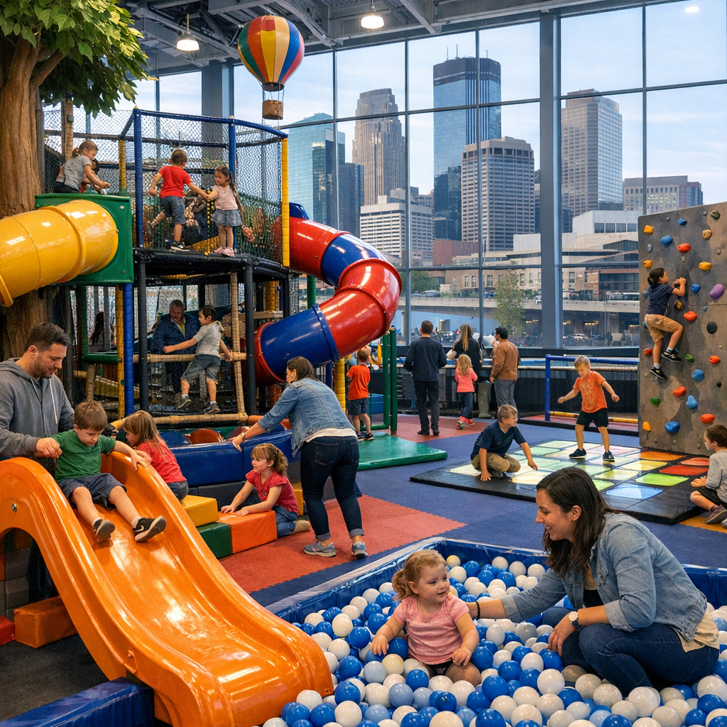 Minneapolis Advances Plans for Downtown Indoor Playground