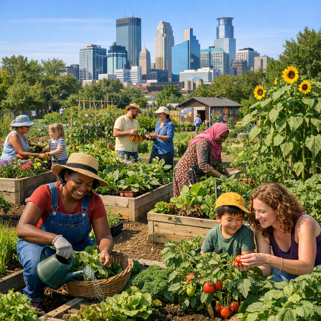 Cultivating Community: The Role of Community Gardens in Minneapolis