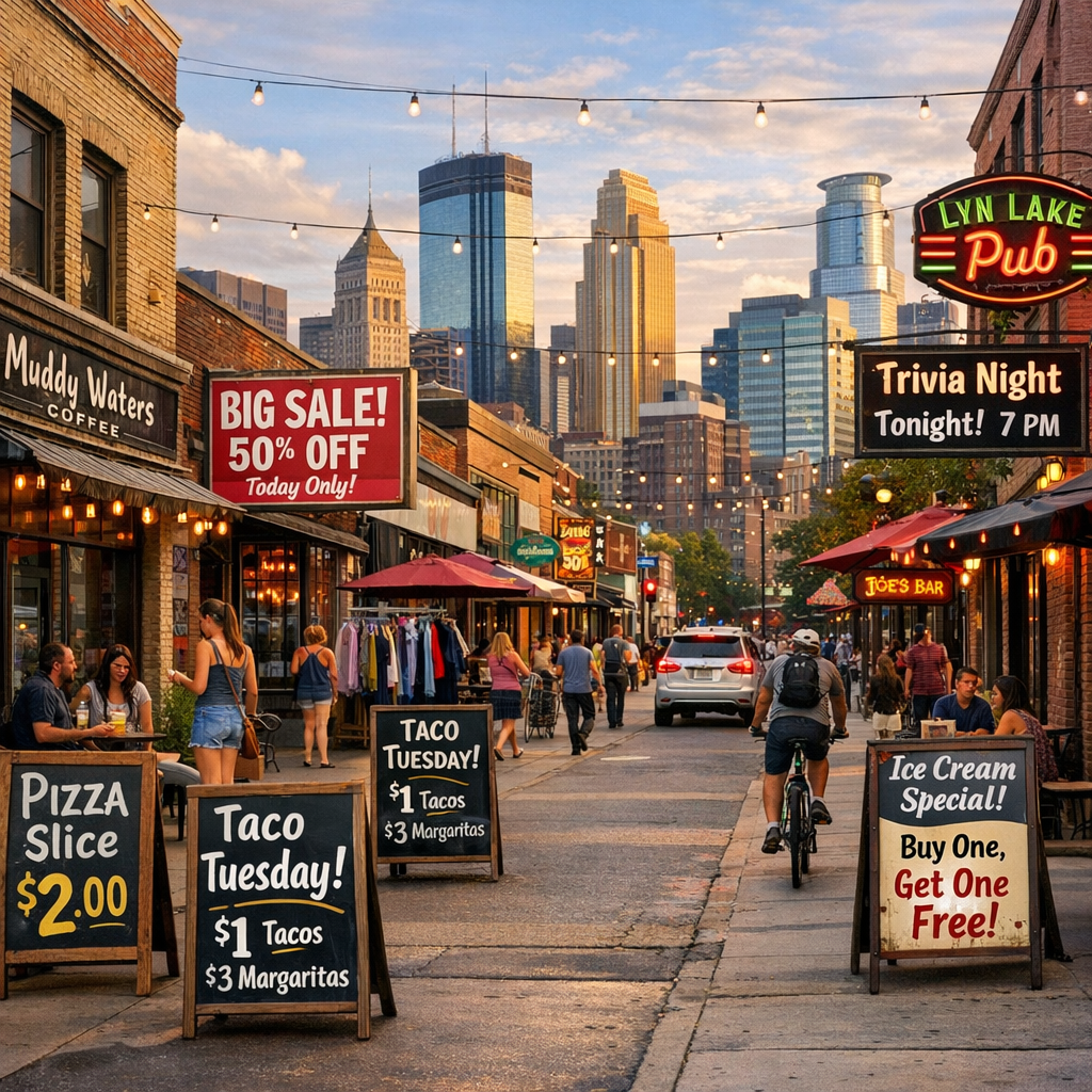 Discover Exclusive Deals from Minneapolis Local Businesses