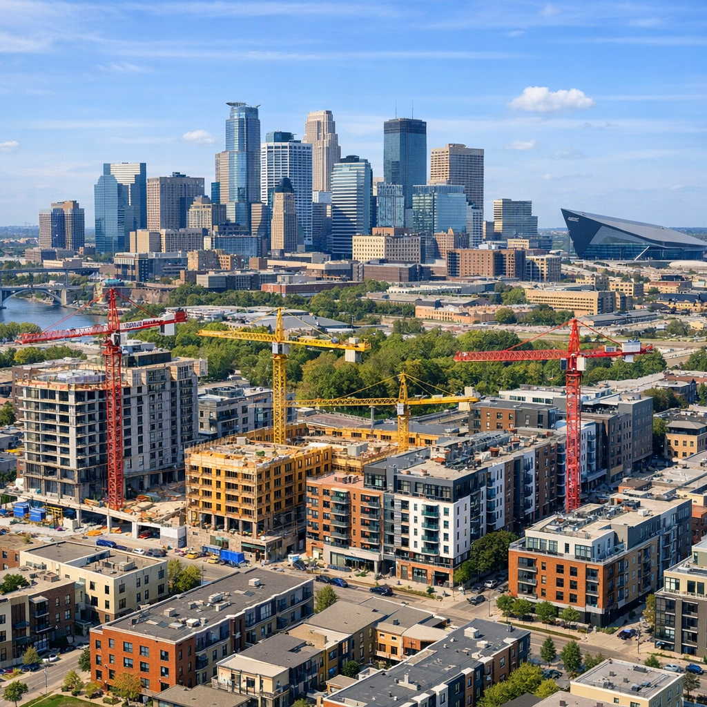 Minneapolis Faces Housing Shortage Amid Declining Construction