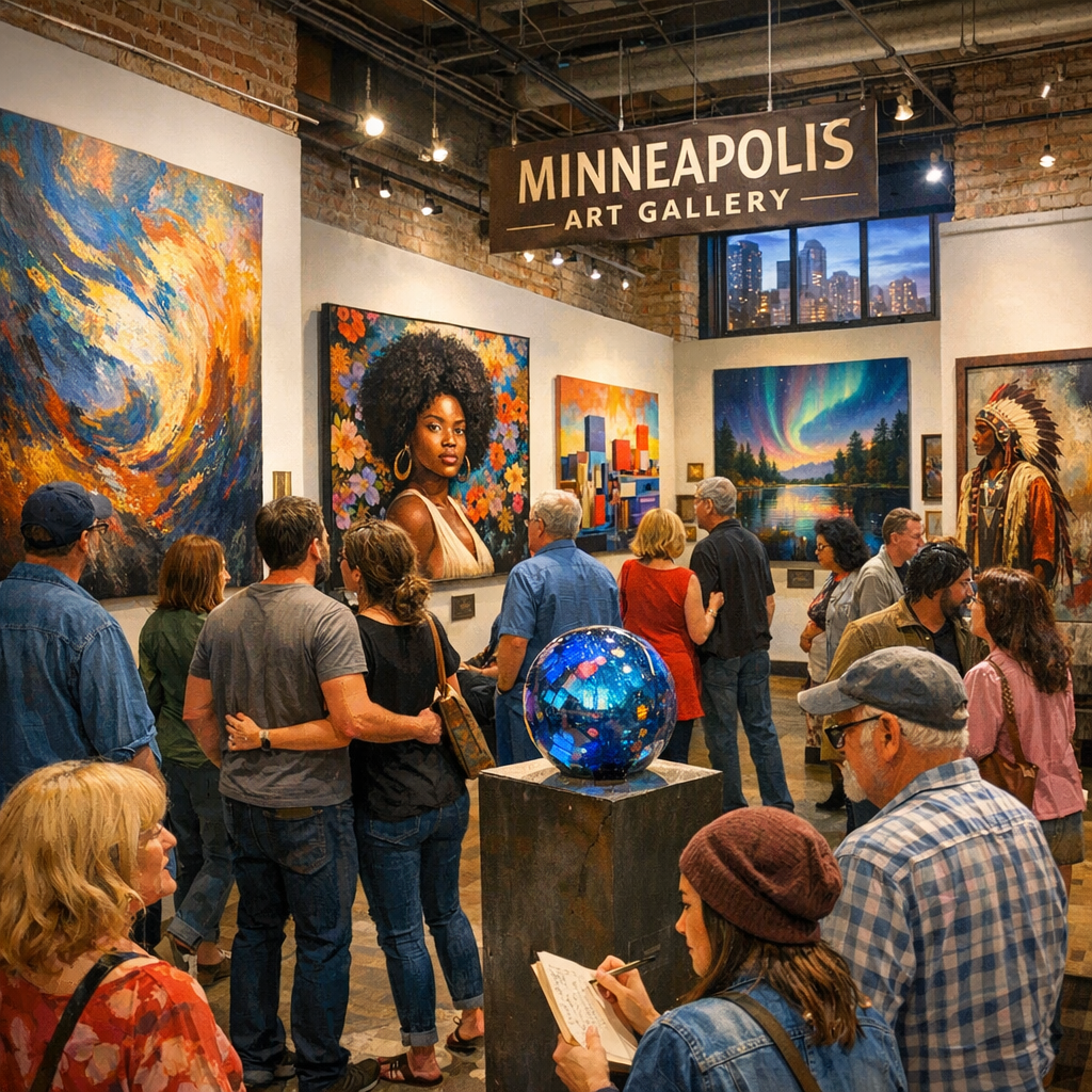 Exploring Minneapolis’ Vibrant Art Scene: A Guide to Must-Visit Galleries