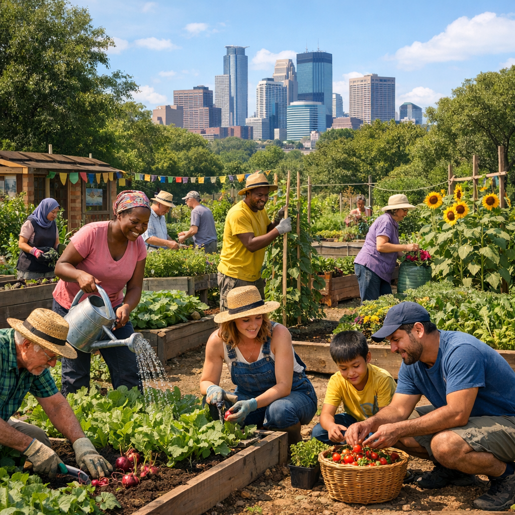 Cultivating Community: The Role of Community Gardens in Minneapolis