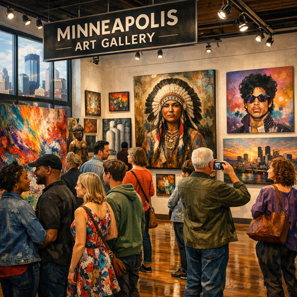 Exploring Minneapolis’ Vibrant Art Scene: A Guide to Must-Visit Galleries