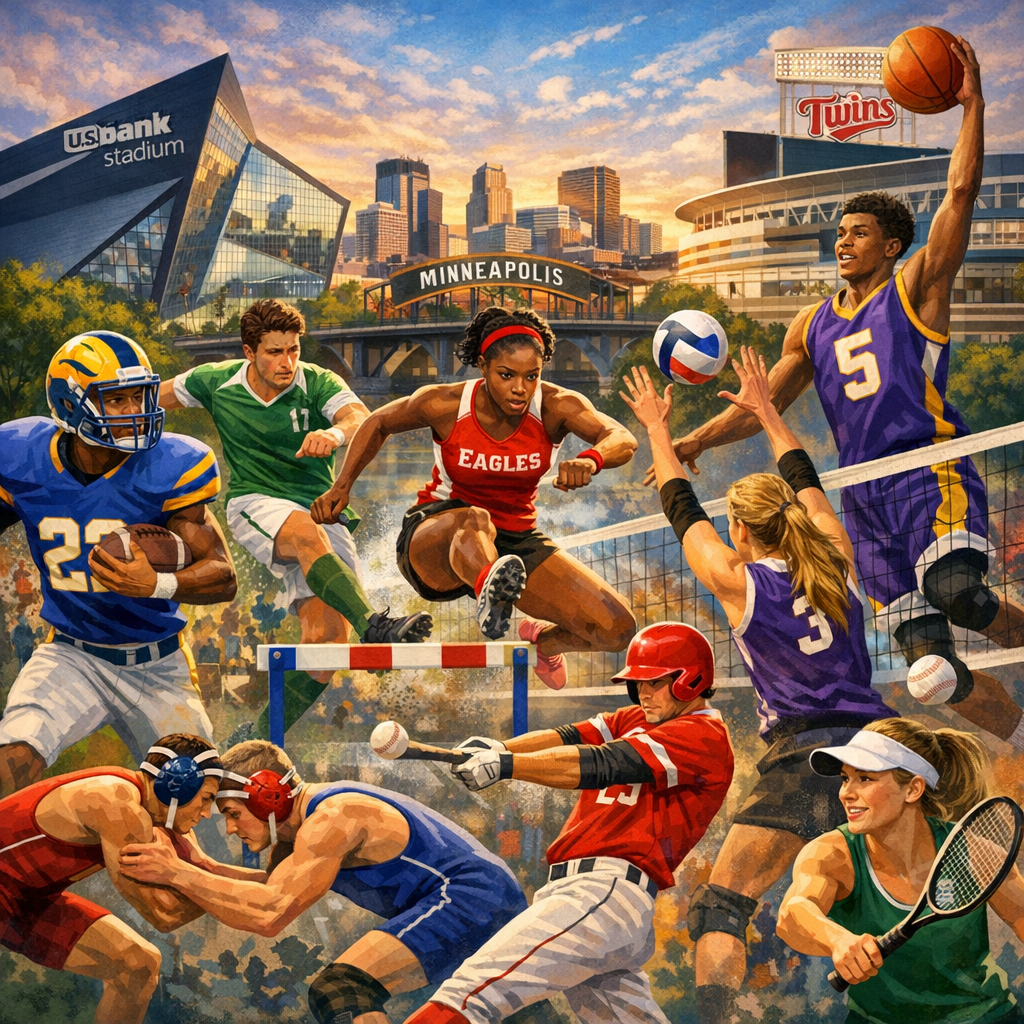 A Guide to Minneapolis Sports: From High School to the Pros