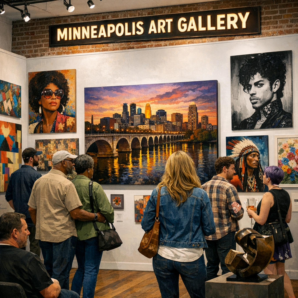 Exploring Minneapolis’ Vibrant Art Scene: A Guide to Must-Visit Galleries