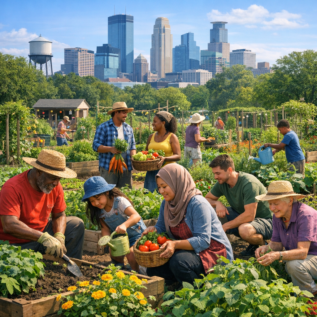 Cultivating Community: The Role of Community Gardens in Minneapolis