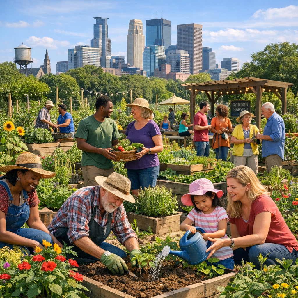 Cultivating Community: The Role of Community Gardens in Minneapolis