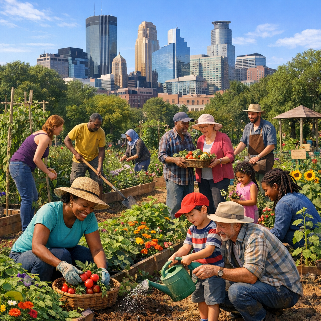 Cultivating Community: The Role of Community Gardens in Minneapolis