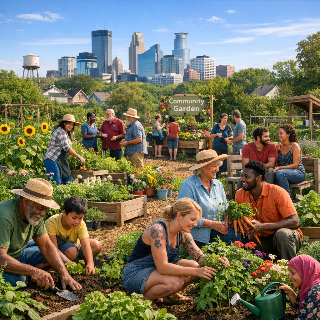 Cultivating Community: The Role of Community Gardens in Minneapolis