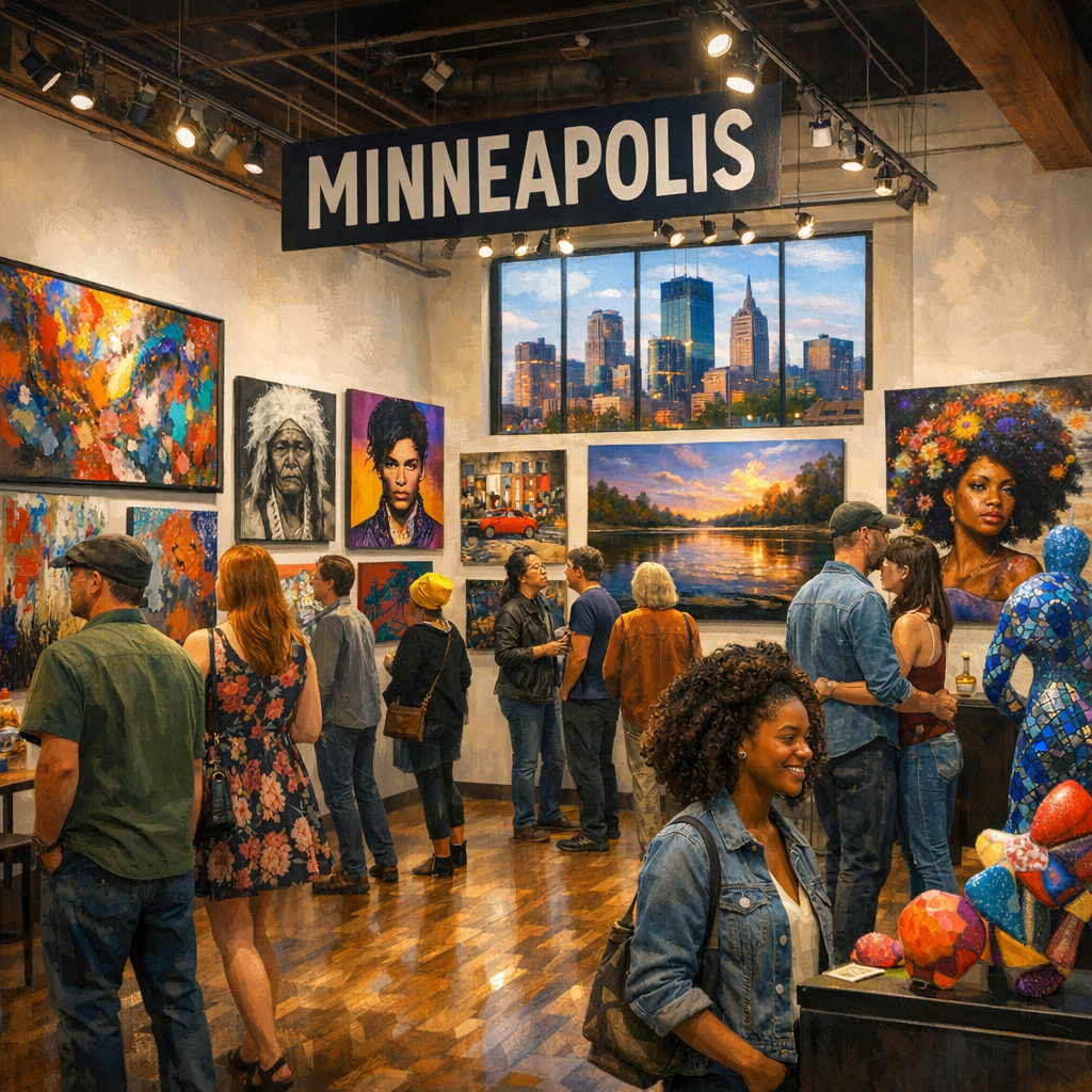 Exploring Minneapolis’ Vibrant Art Scene: A Guide to Must-Visit Galleries