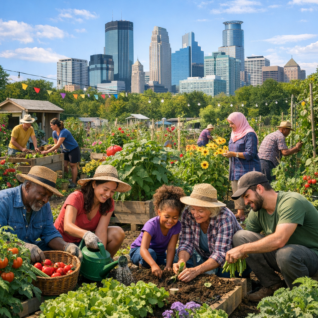 Cultivating Community: The Role of Community Gardens in Minneapolis