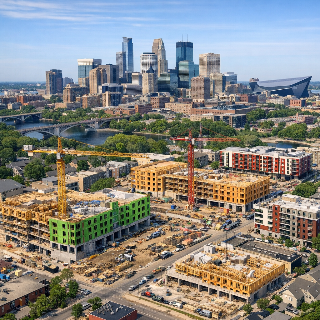 Minneapolis Grapples with Housing Shortage Amid Declining Construction