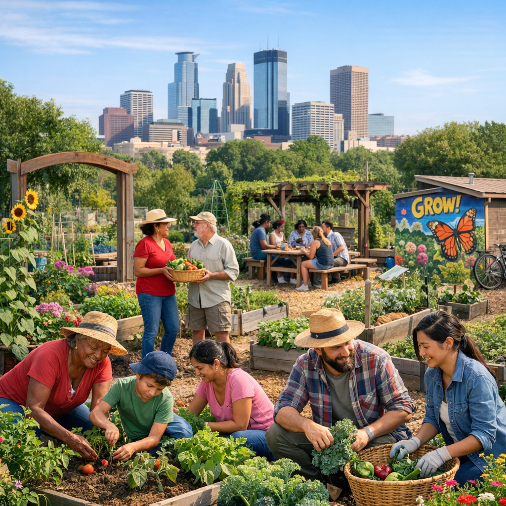 Cultivating Community: The Role of Community Gardens in Minneapolis