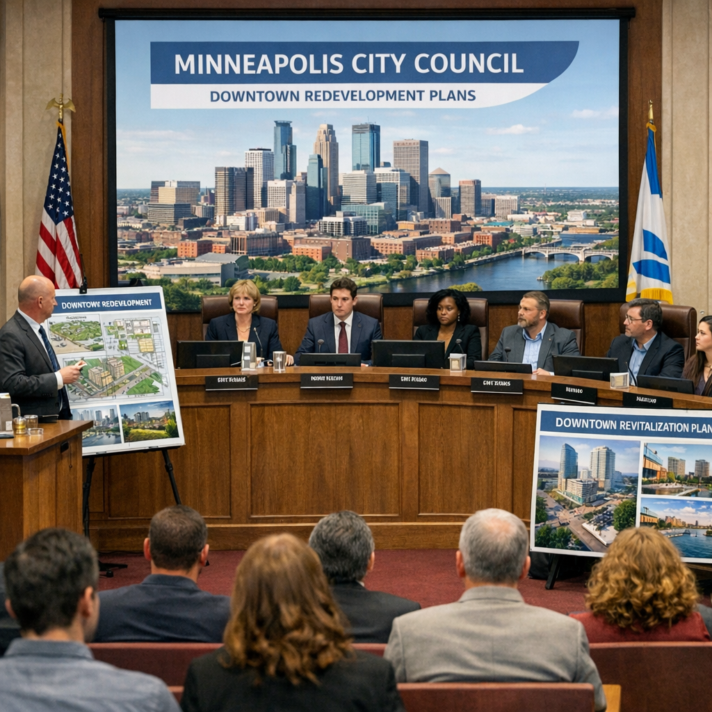 Minneapolis City Council Considers Moratorium on New Data Centers Amid Downtown Redevelopment