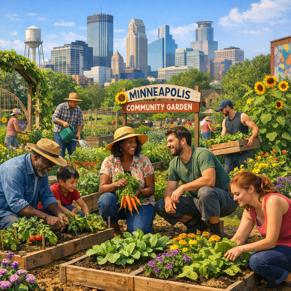 Cultivating Community: The Role of Community Gardens in Minneapolis
