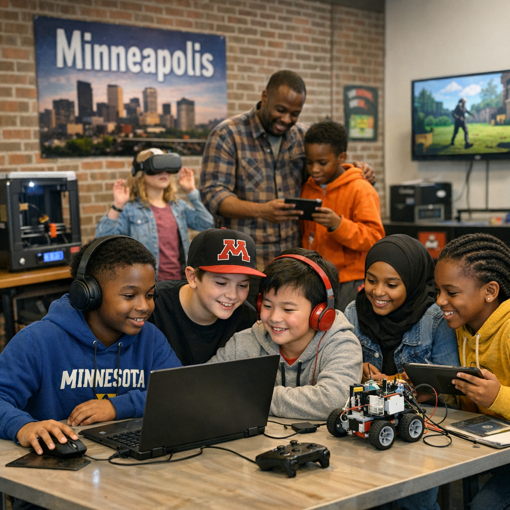 Empowering Minneapolis Youth Through Technology: A Look at Local Initiatives