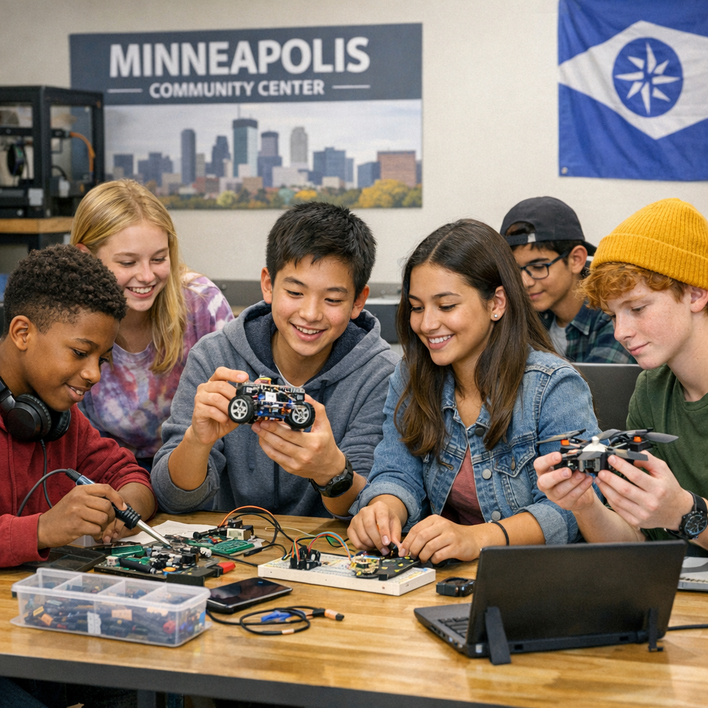 Empowering Minneapolis Youth Through Technology: A Look at Local Tech Hubs