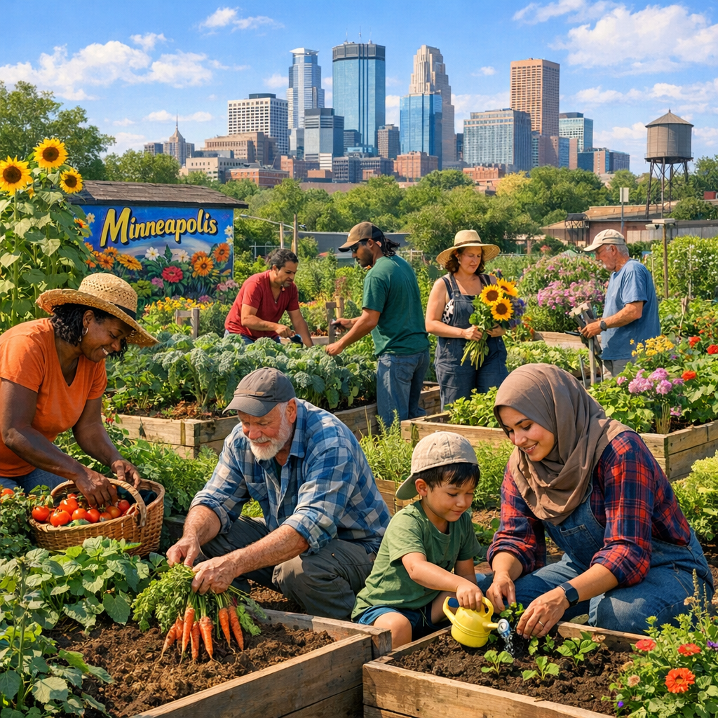 Cultivating Community: The Role of Community Gardens in Minneapolis