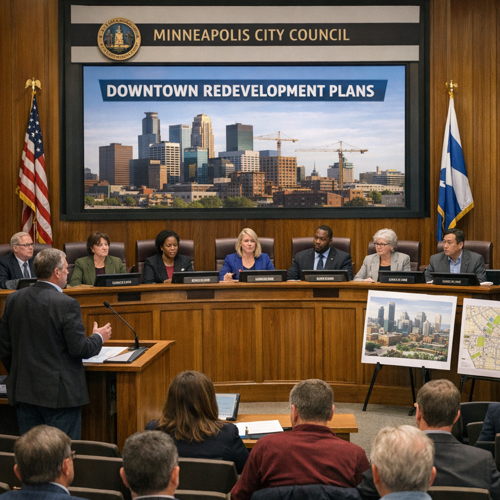 Minneapolis City Council Considers Moratorium on New Data Centers Amid Downtown Redevelopment Efforts