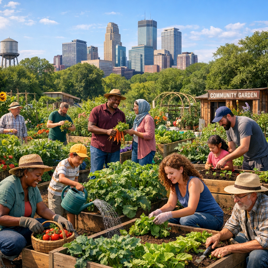 Cultivating Community: The Role of Community Gardens in Minneapolis